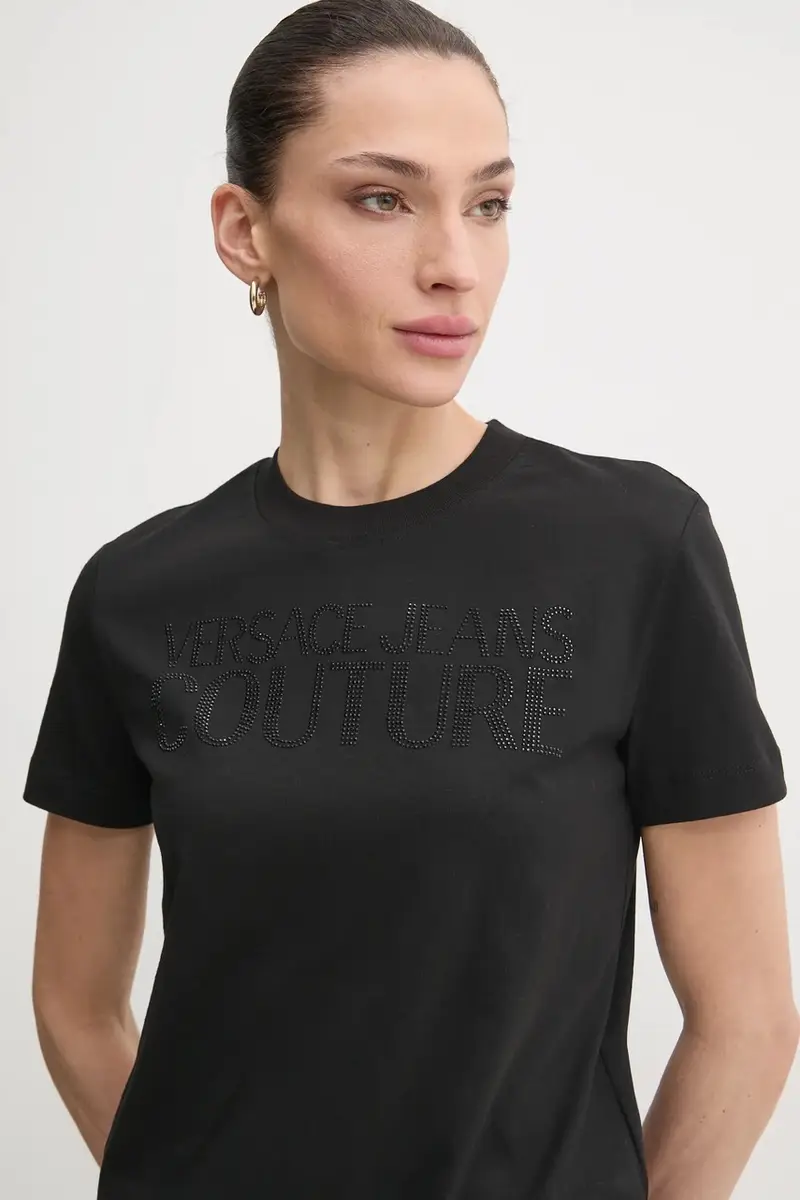 Versace Jeans Couture Jeans Donna Nero 3335714 miniatura 4