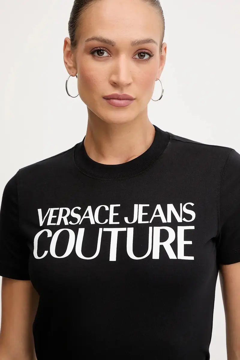 Versace Jeans Couture Jeans Donna Nero 3152443 miniatura 4
