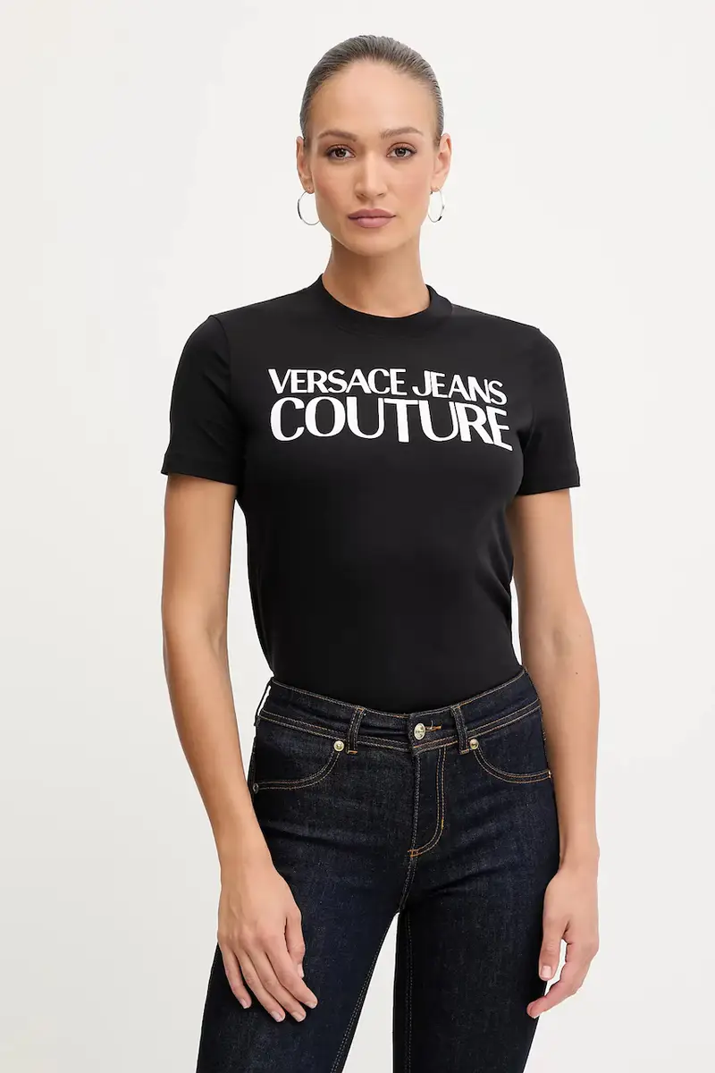 Versace Jeans Couture T-shirt Donna Nero 3152443