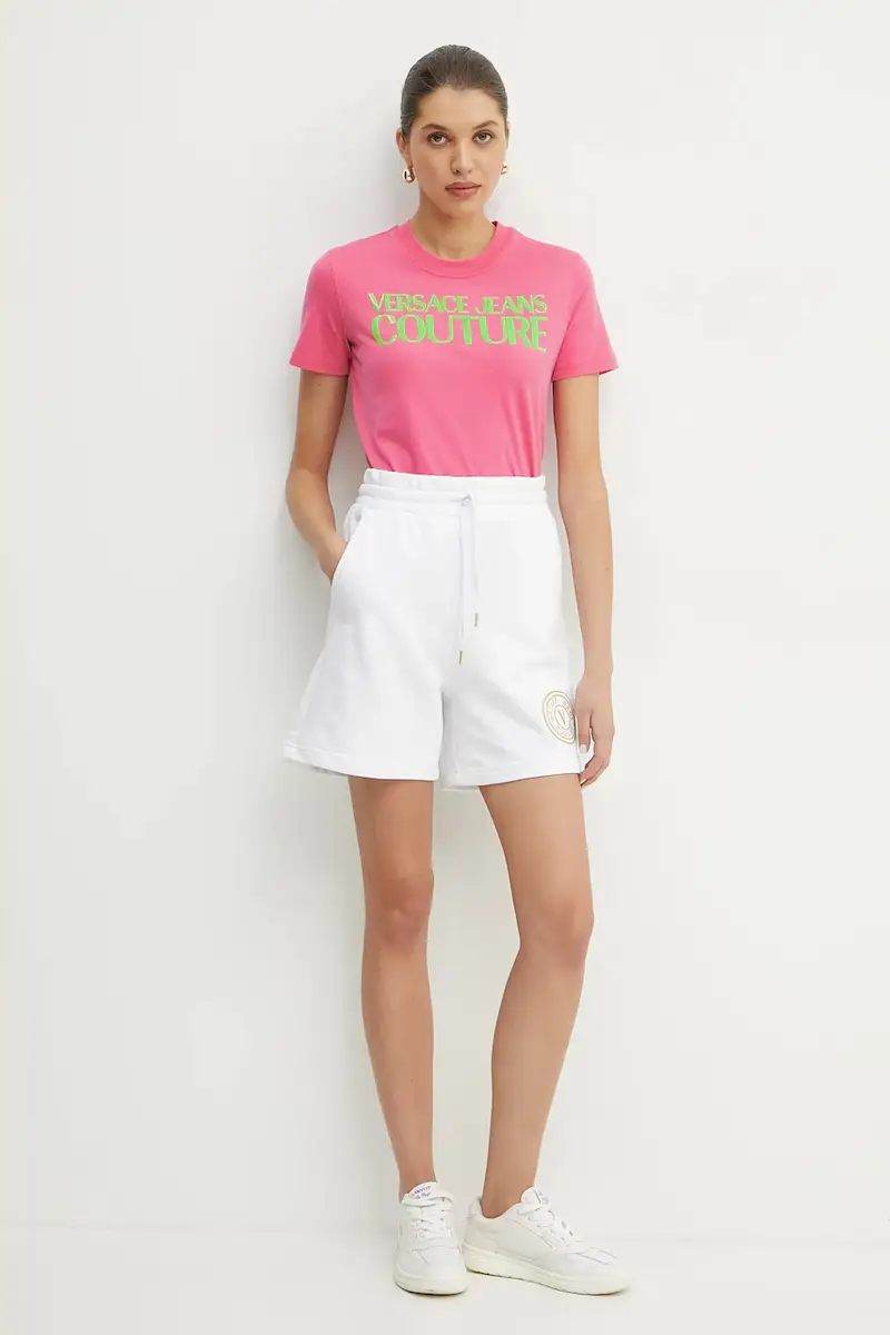 Versace Jeans Couture Jeans Donna Rosa 3338897 miniatura 2