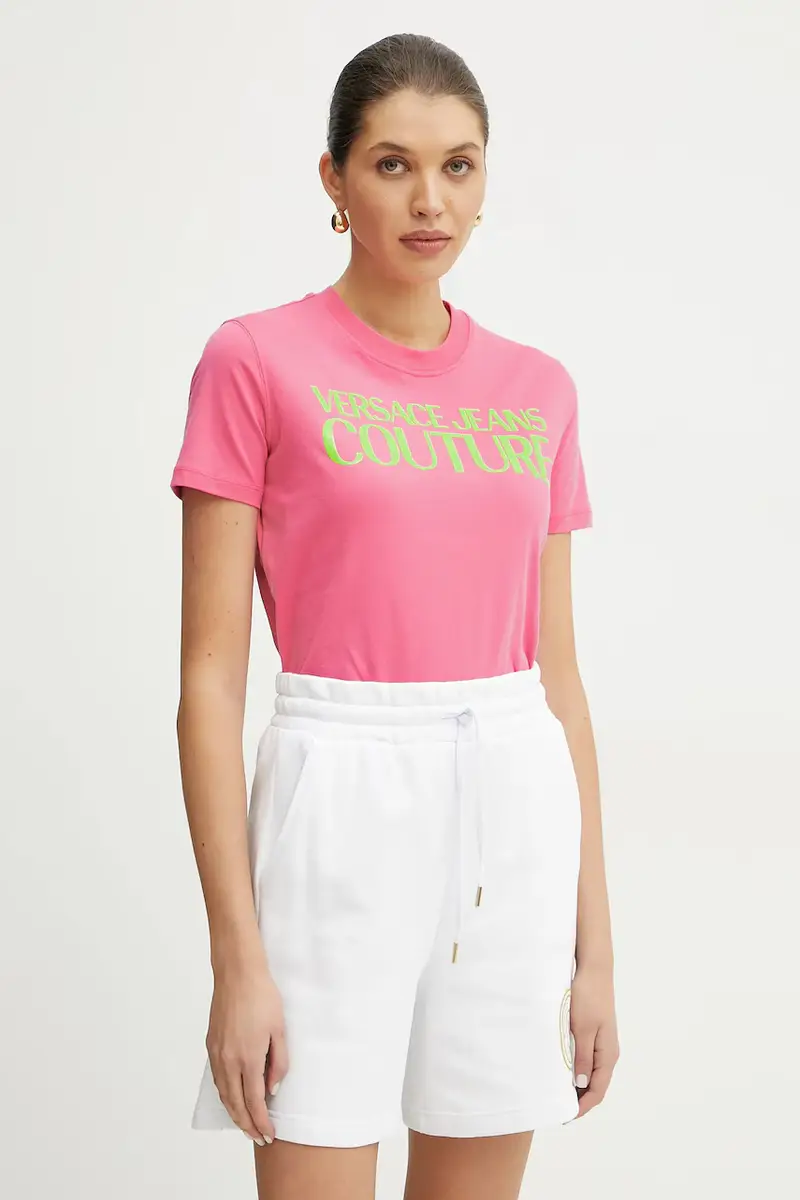 Versace Jeans Couture Jeans Donna Rosa 3338897 miniatura 4