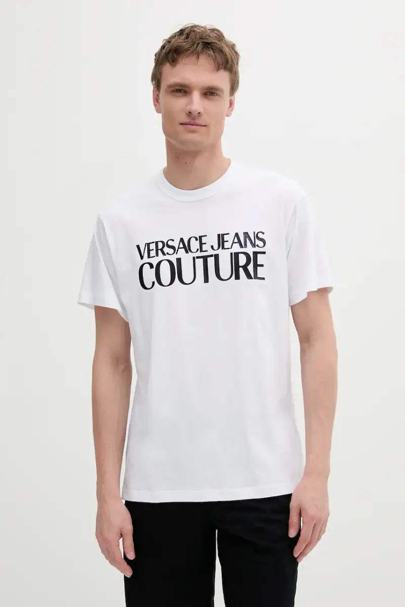 Versace Jeans Couture T-shirt Uomo Bianco 3124357