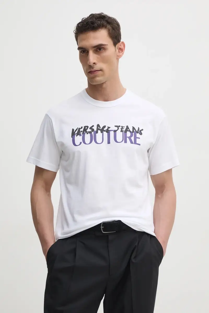 Versace Jeans Couture Jeans Uomo Bianco 3300985 miniatura 4