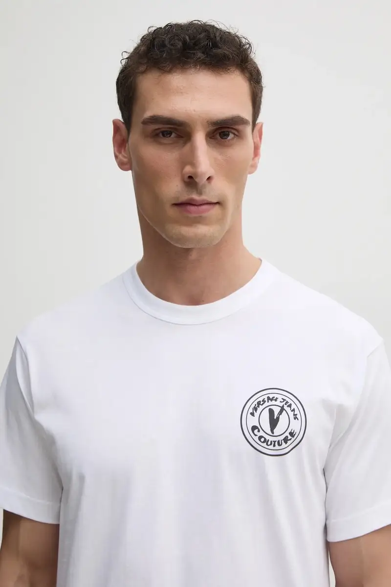 Versace Jeans Couture Jeans Uomo Bianco 3300998 miniatura 4