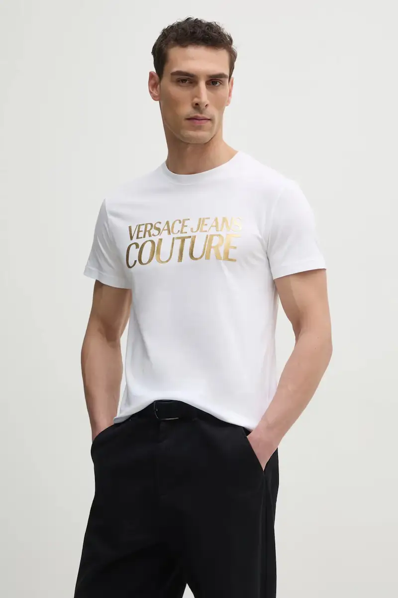 Versace Jeans Couture T-shirt Uomo Bianco 3242907