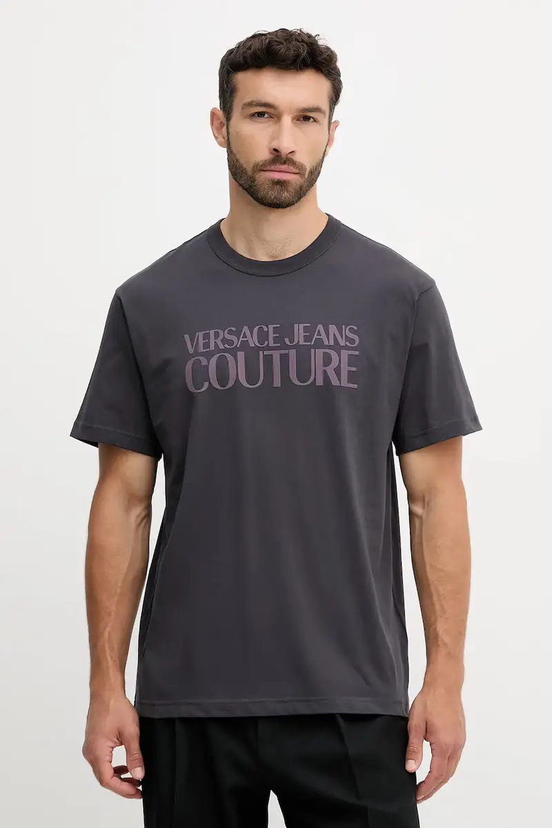 Versace Jeans Couture T-shirt Uomo Grigio 3137818