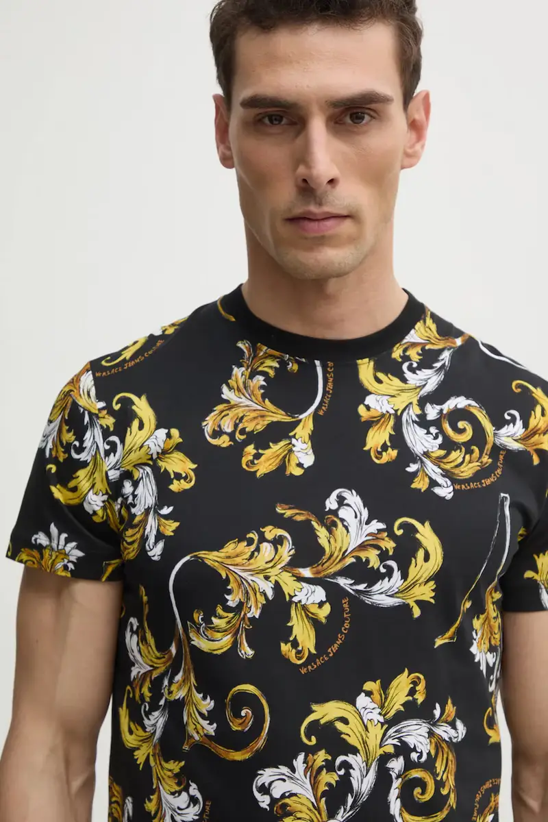 Versace Jeans Couture T-shirt Uomo Nero 3335502