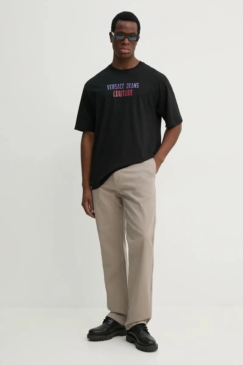 Versace Jeans Couture Jeans Uomo Nero 3335647 miniatura 2