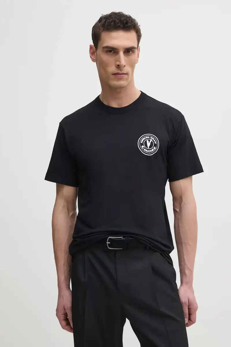 Versace Jeans Couture T-shirt Uomo Nero 3335478