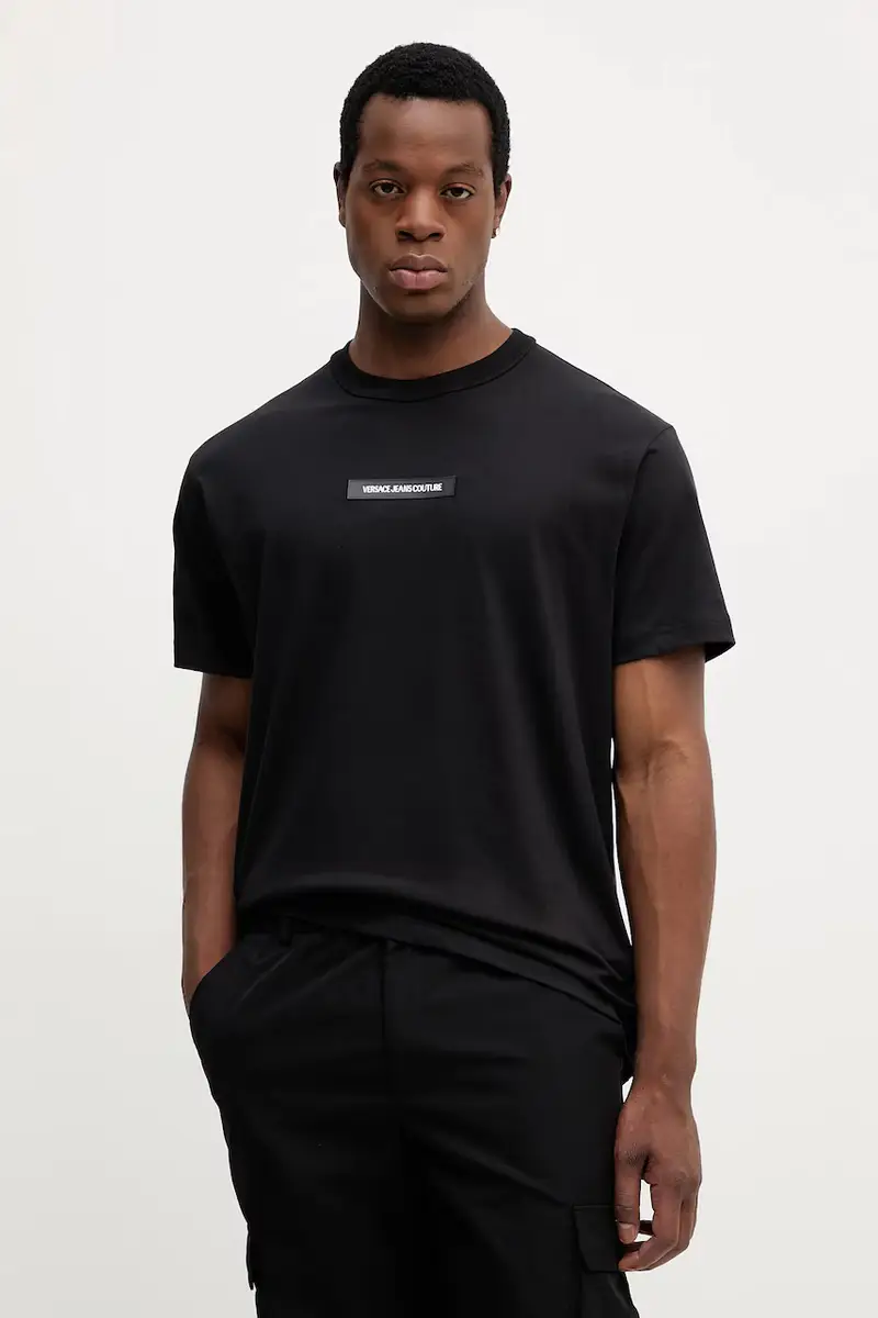 Versace Jeans Couture T-shirt Uomo Nero 3275842