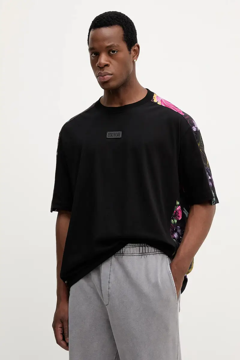 Versace Jeans Couture T-shirt Uomo Nero 3275858