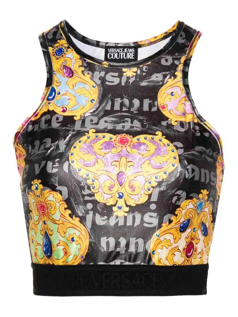 Versace Jeans Couture Top Nero 4185908