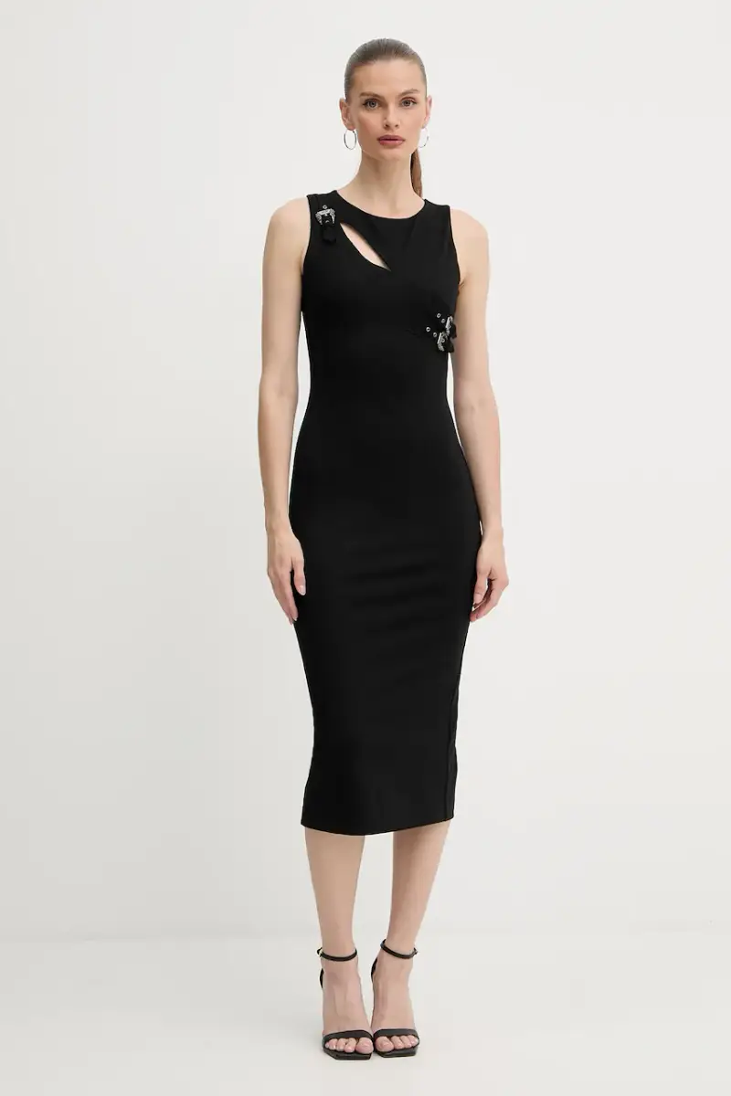 vestito colore nero 79HAO908 J0092 miniatura 3