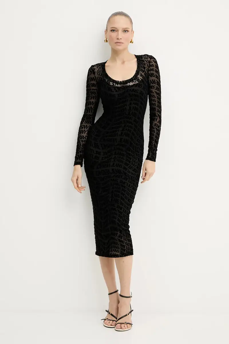 vestito colore nero 79HAO920 JS490 miniatura 2