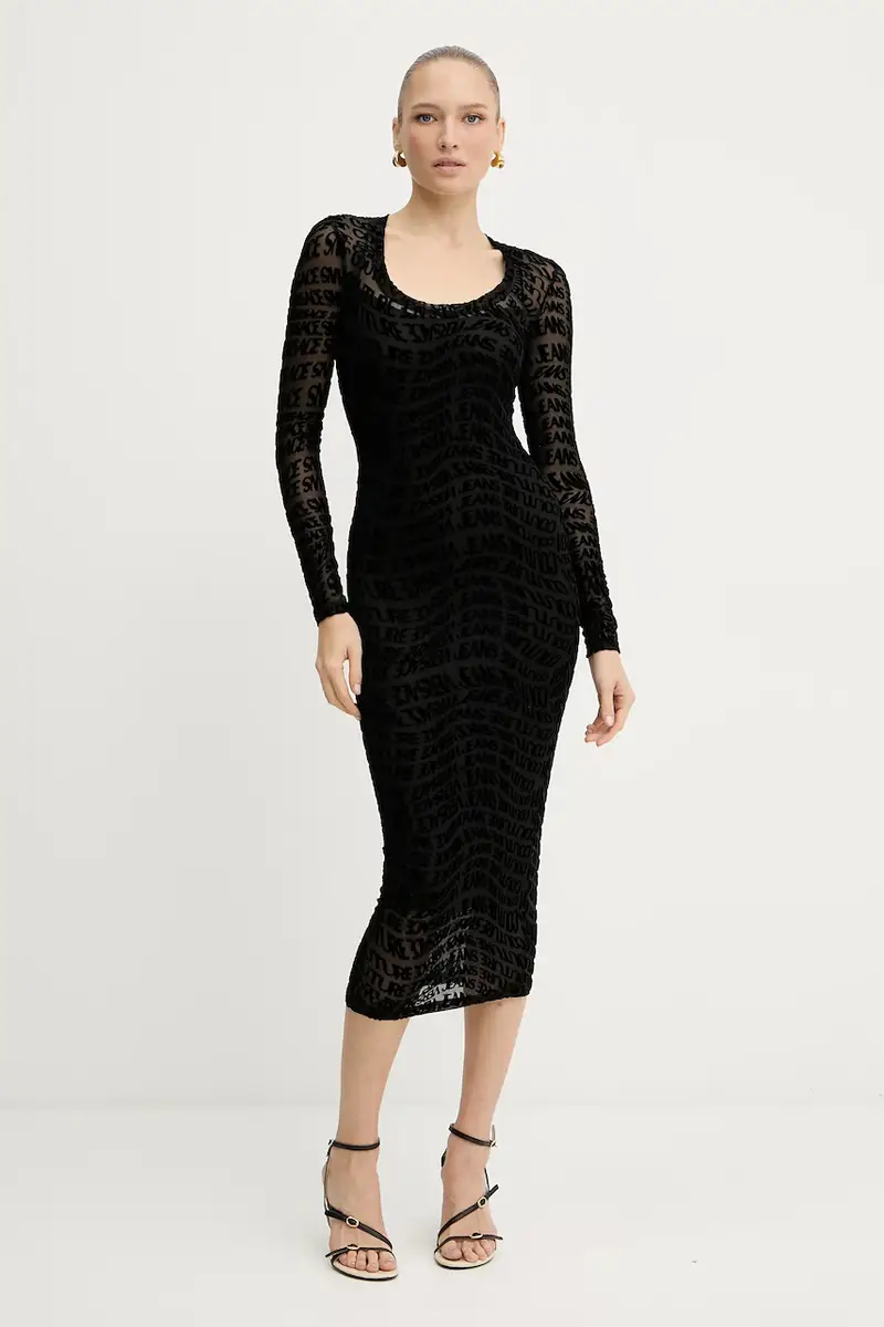 vestito colore nero 79HAO920 JS490