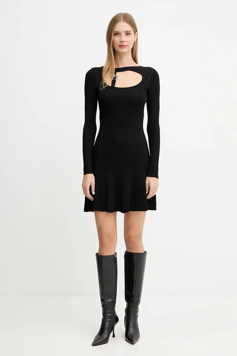 vestito colore nero 79HAOM01 CMH23 miniatura 2