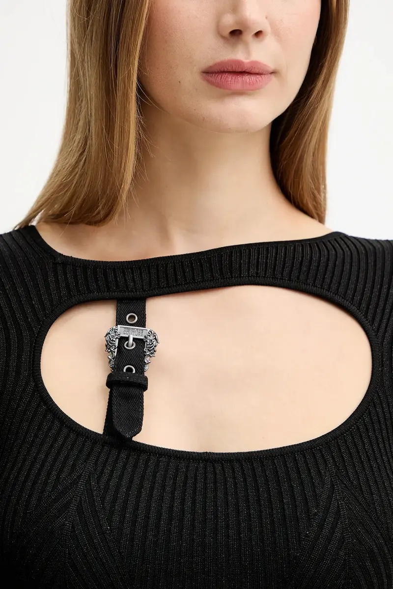 vestito colore nero 79HAOM01 CMH23 miniatura 5