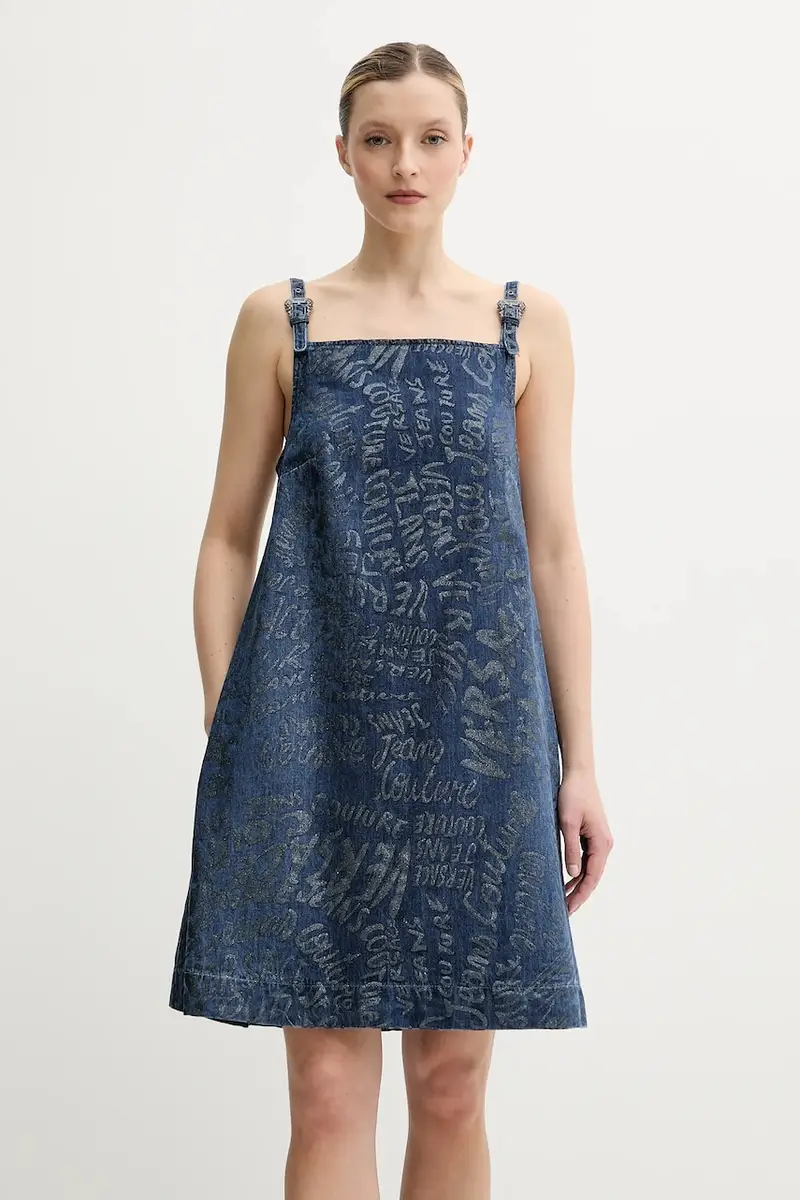 vestito di jeans colore blu navy 78HAO95G DS025LF1