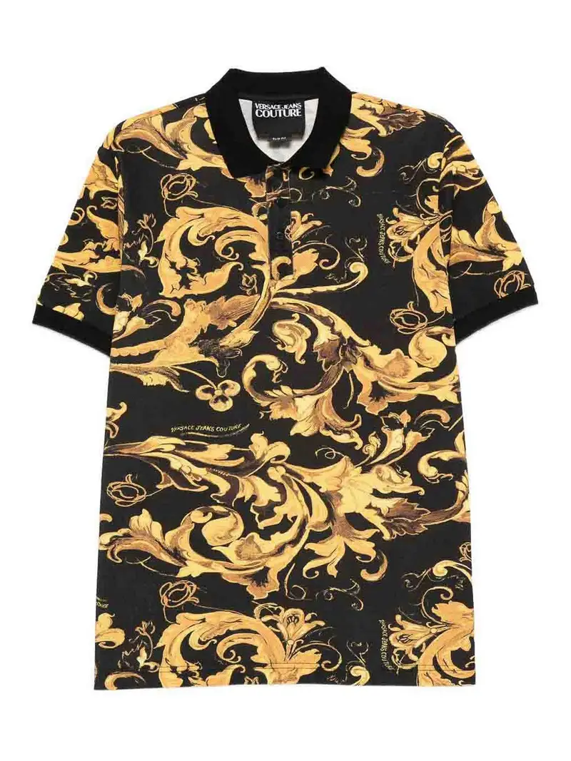 Maglietta stampata a stampa Nero