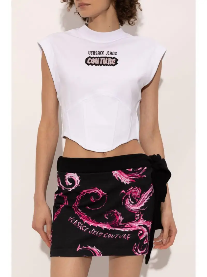 Versace Jeans Top Bianco 2529294 miniatura 2