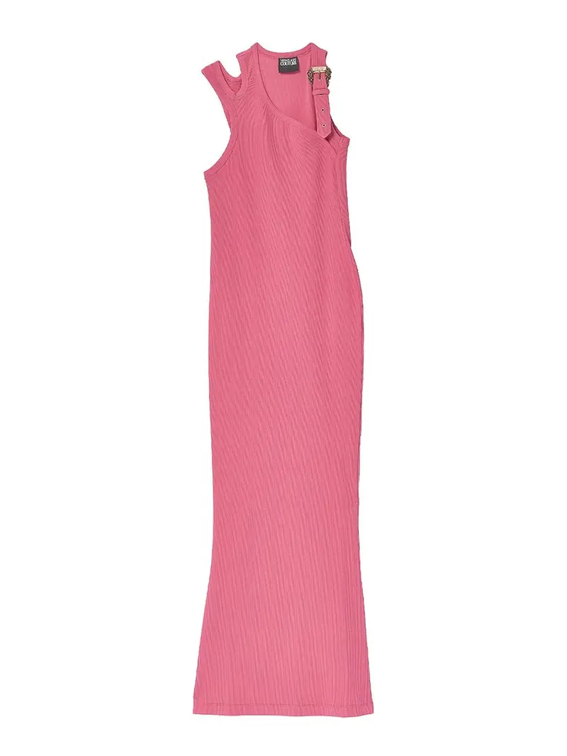 Vestito Lungo Costina Rosa