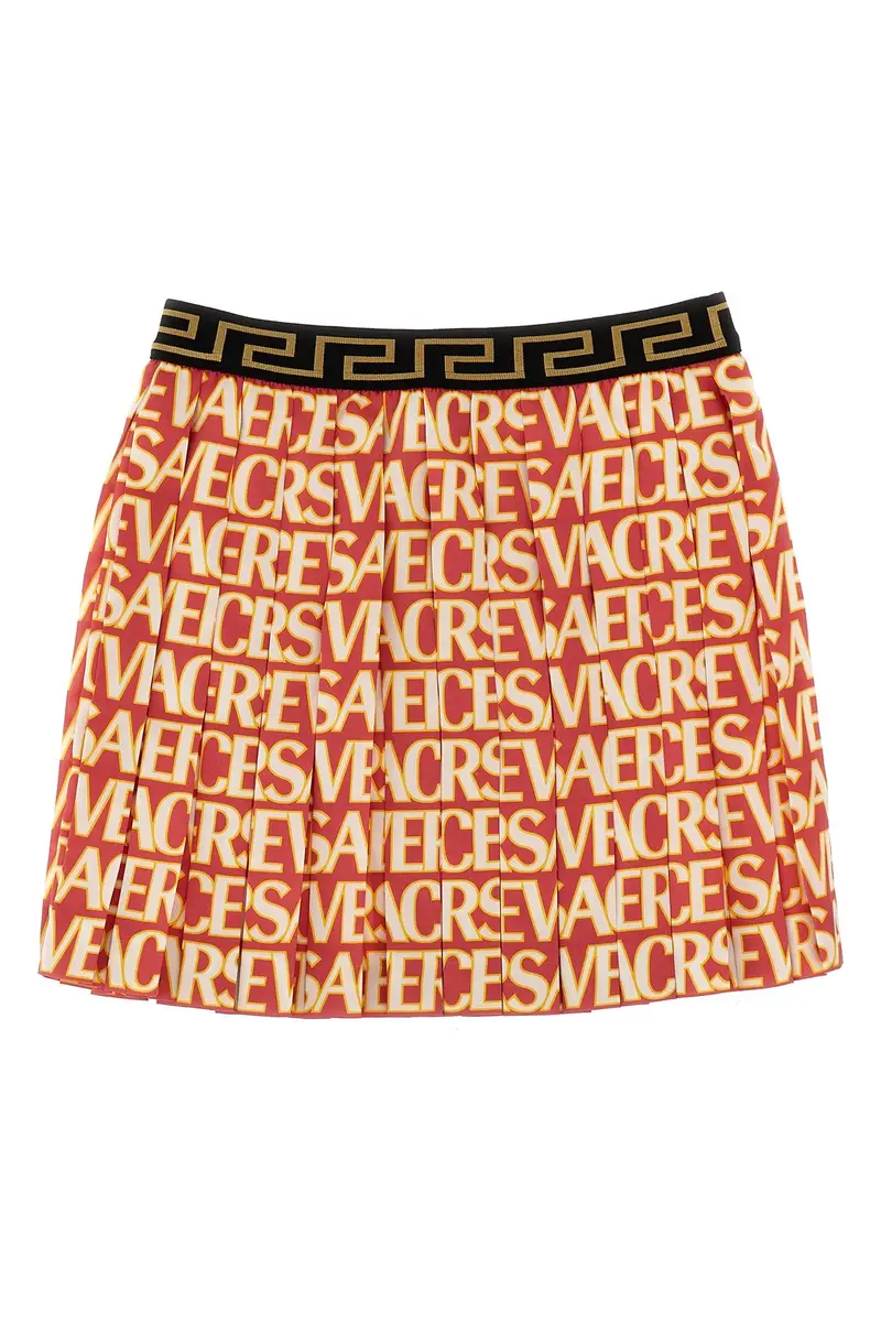 Gonna Versace Allover Kids Capsule La Vacanza Fuxia