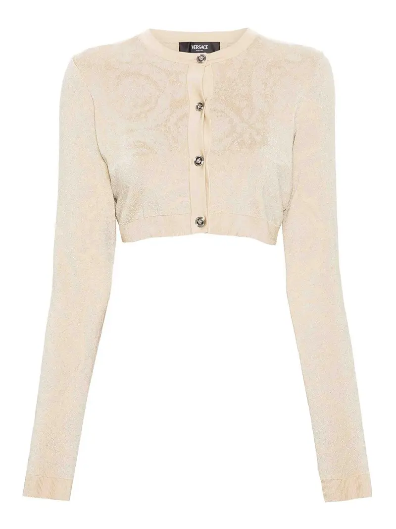 Maglione lavorato a maglia Beige