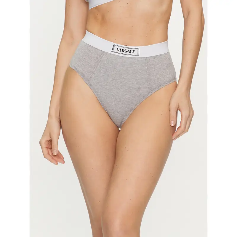 Mutande classiche a vita alta 1013505 Grigio
