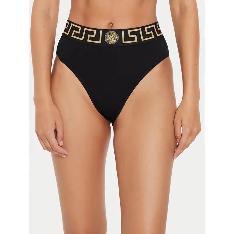 Mutande classiche a vita alta AUD01050 1A10011 Nero