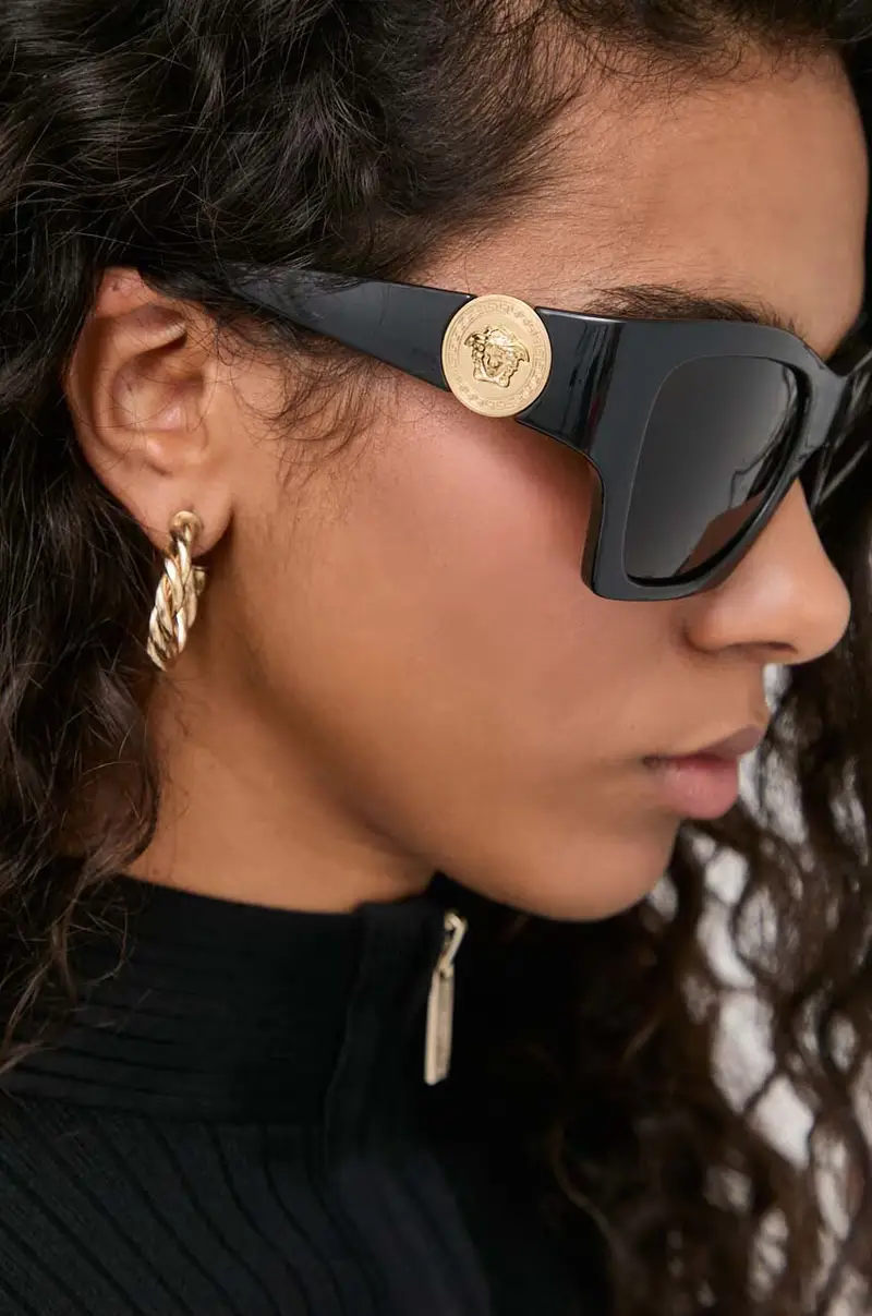 Versace Occhiali da sole Donna Nero 3261661 miniatura 2