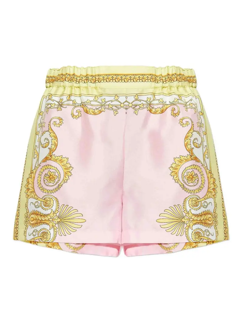 Pantaloncini primaverili Giallo