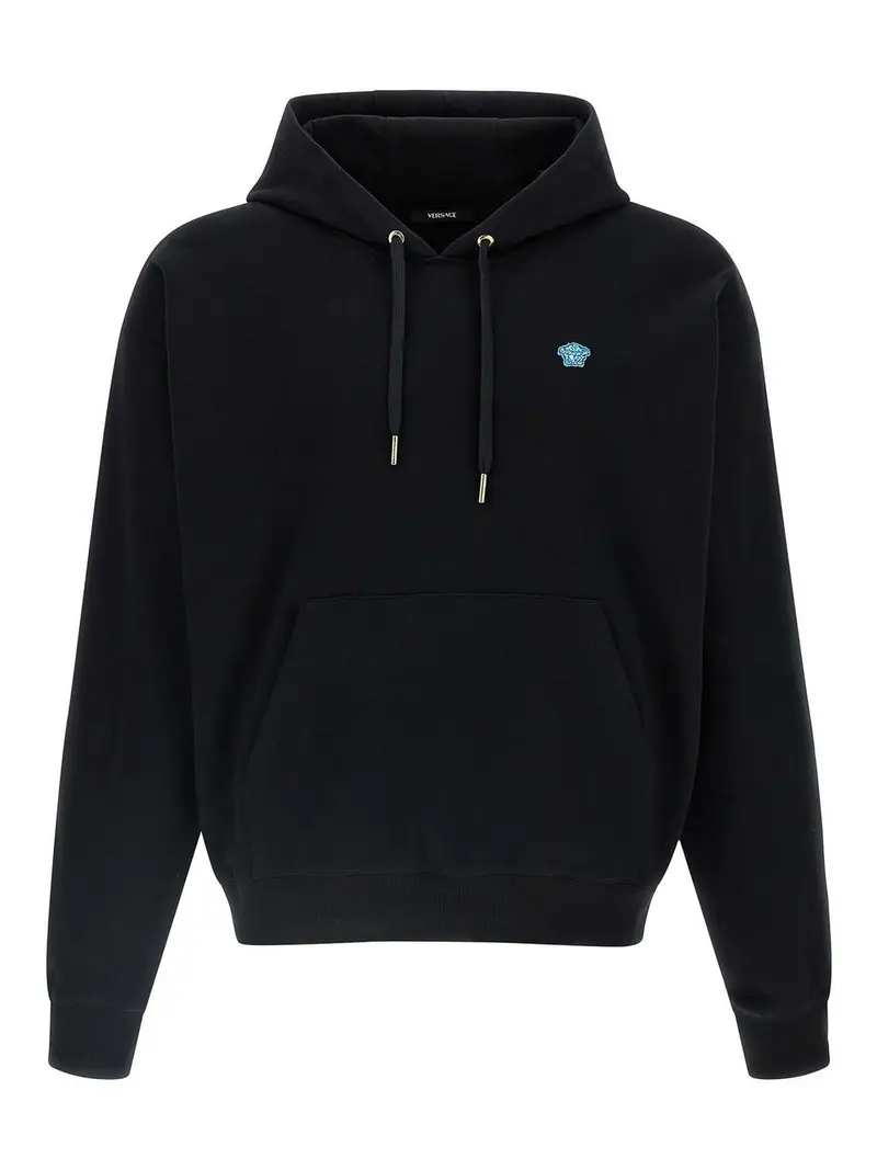 Patch Hoodie Nero