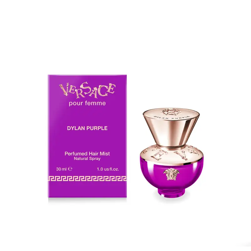Versace Pour Femme Dylan Purple - Profumo per capelli miniatura 2