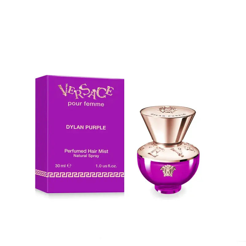 Versace Pour Femme Dylan Purple - Profumo per capelli miniatura 3