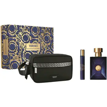Set Versace Dylan Blue EDT 100 ml + EDT 10 ml + Pochette cosmetica 100 ml