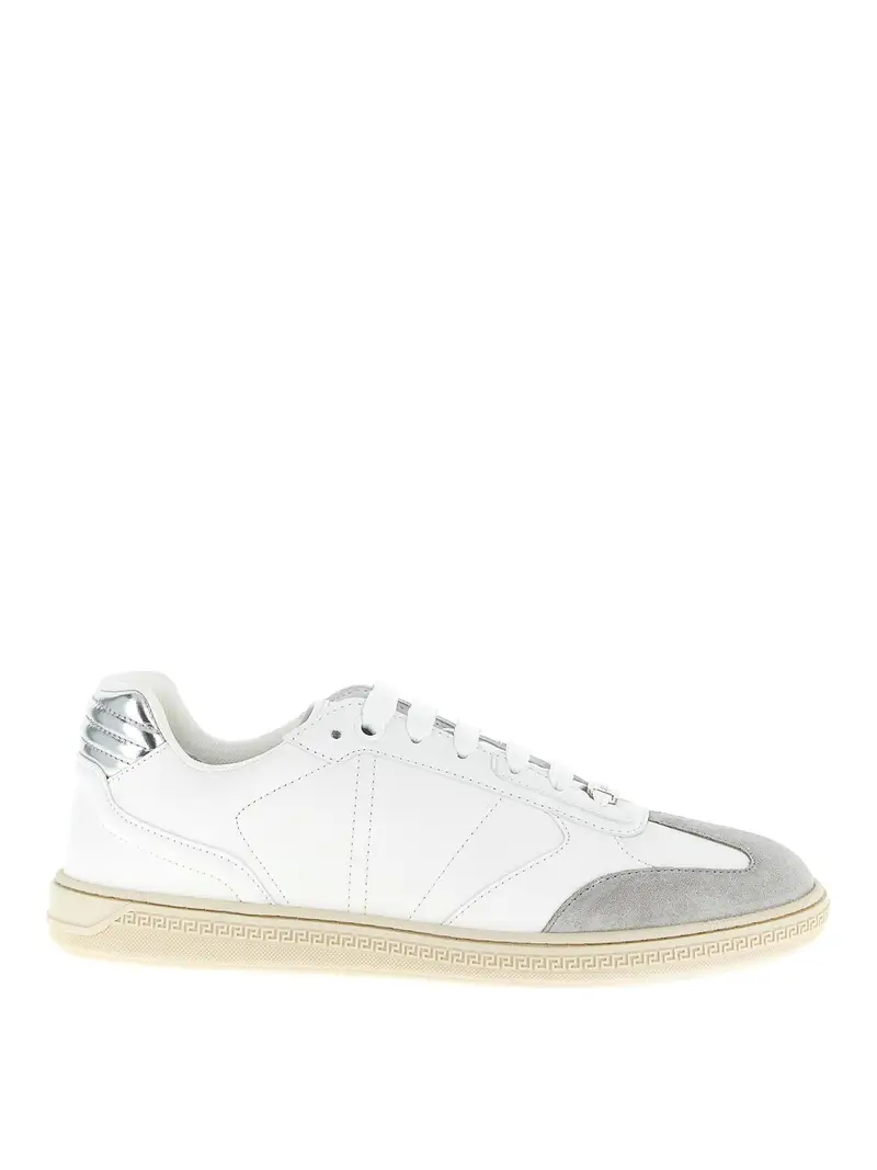 Sneakers Court con Greca Bianco