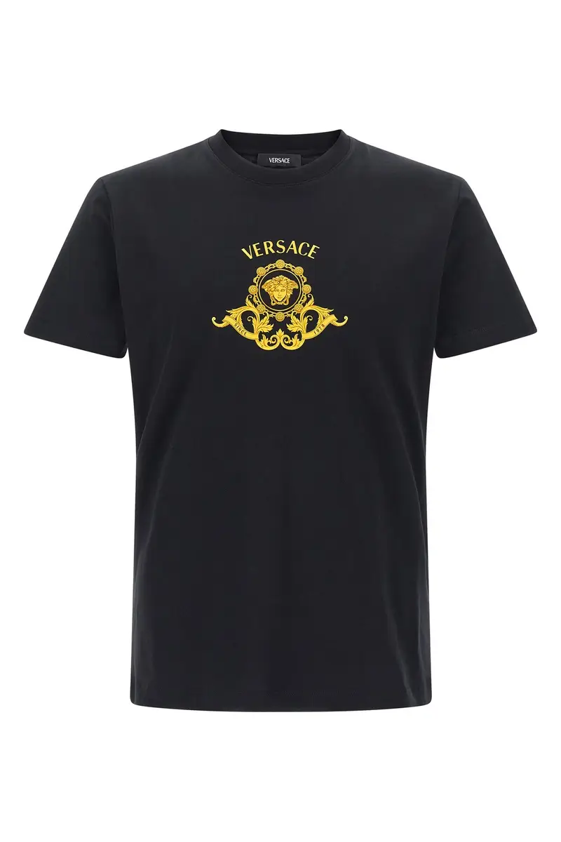 Versace T-shirt Nero 3833477