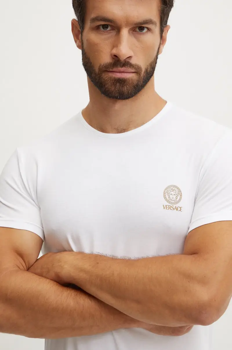 Versace T-shirt Uomo Bianco 3830197 miniatura 3