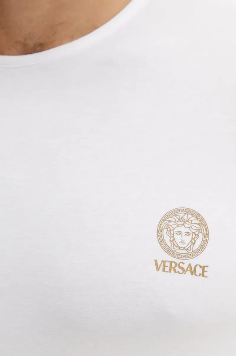 Versace T-shirt Uomo Bianco 3830197 miniatura 4