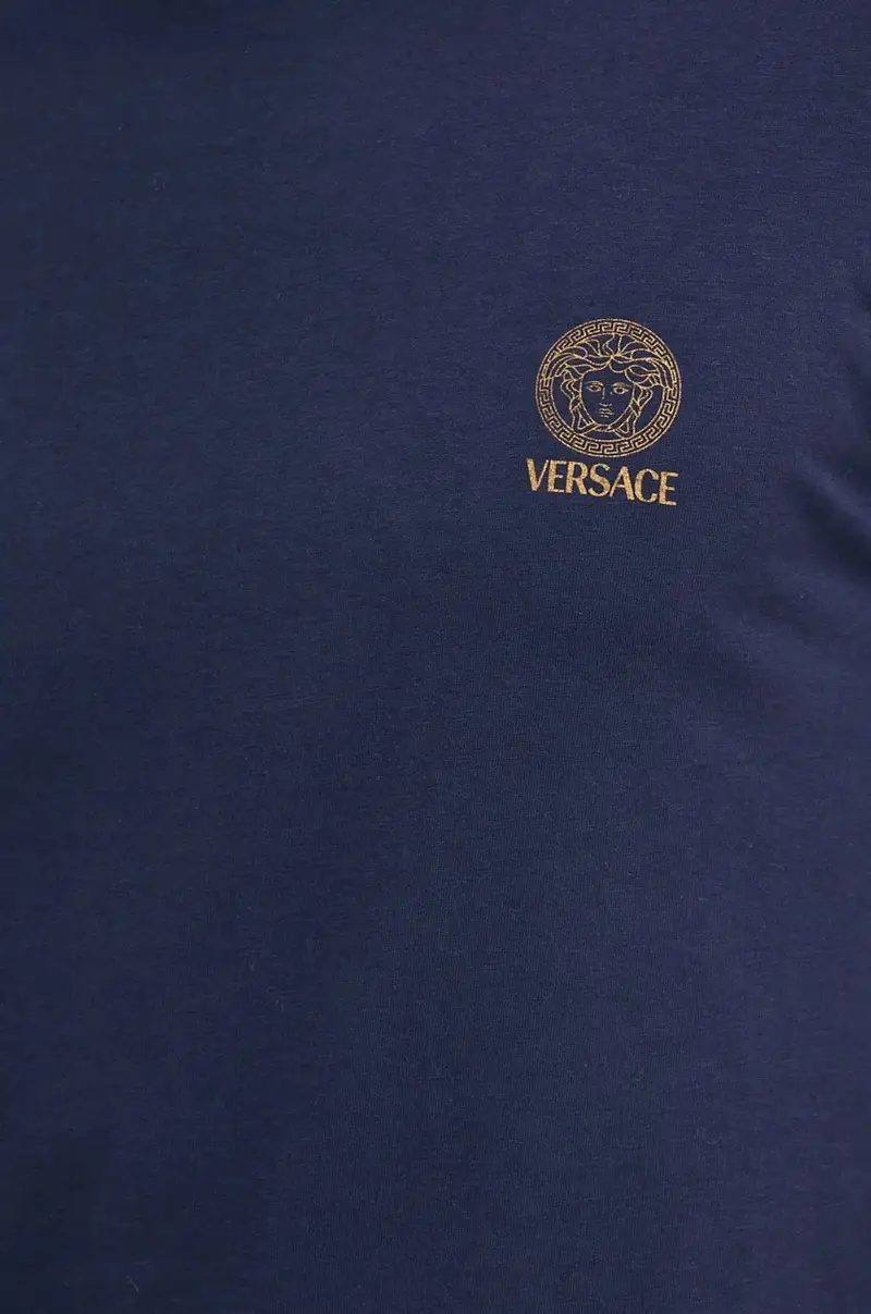 Versace T-shirt Uomo Blu 3245889 miniatura 5