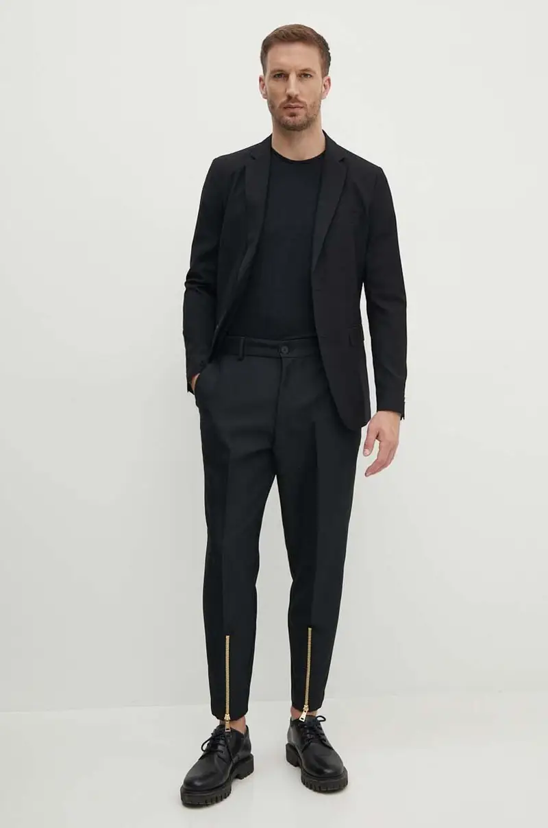 Versace T-shirt Uomo Nero 3262441 miniatura 2