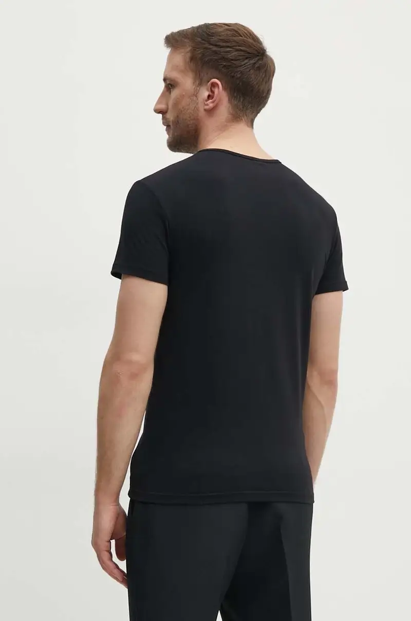 Versace T-shirt Uomo Nero 3262441 miniatura 3