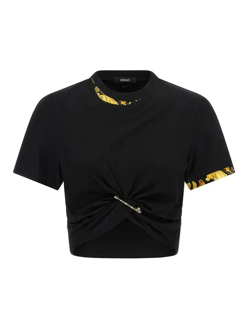 Versace T-shirt Nero 4005044