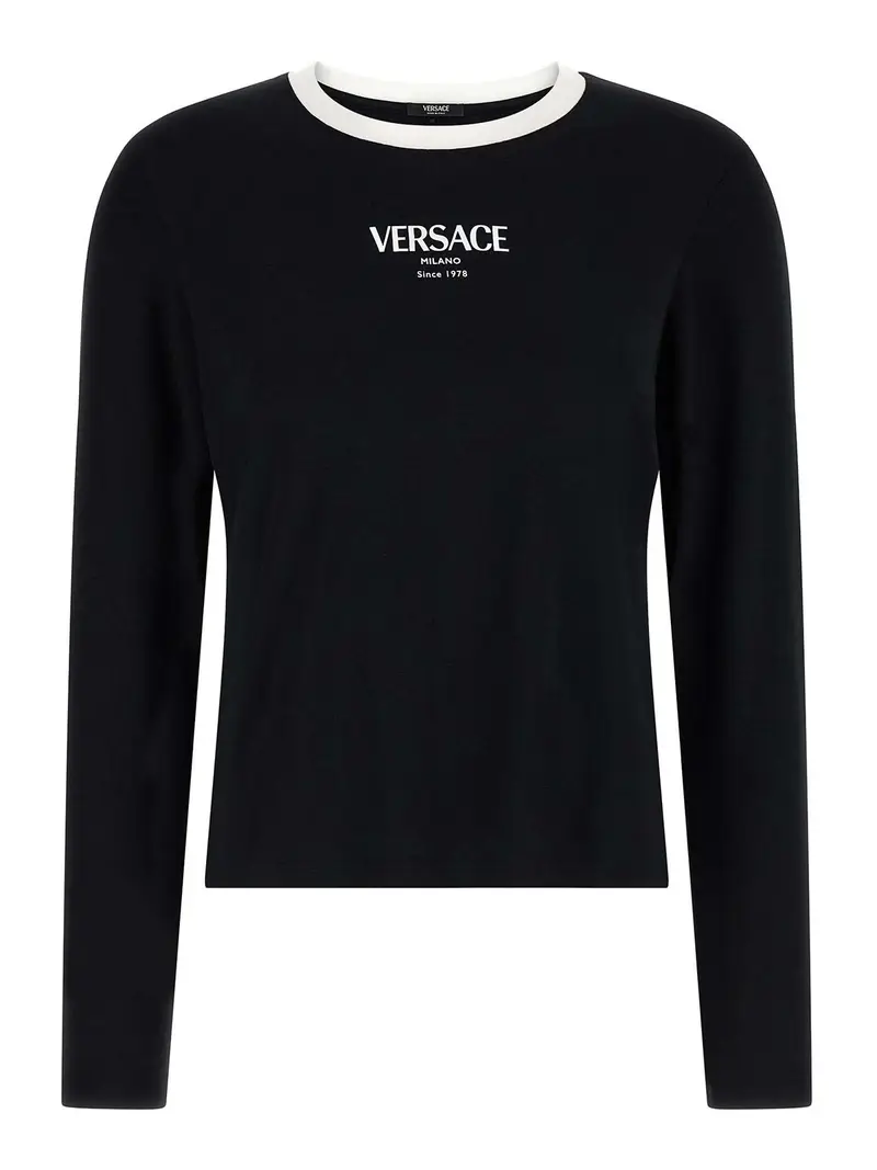 Versace T-shirt Nero 4357474