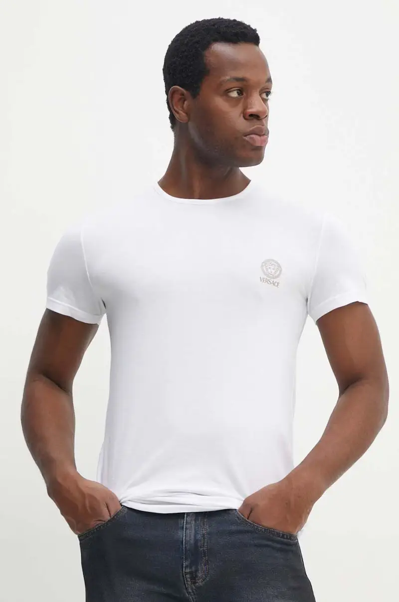 Versace T-shirt Uomo Bianco 3766010