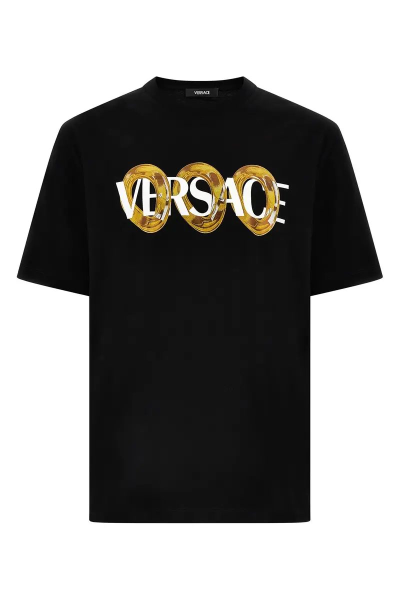 Versace T-shirt Nero 4334250