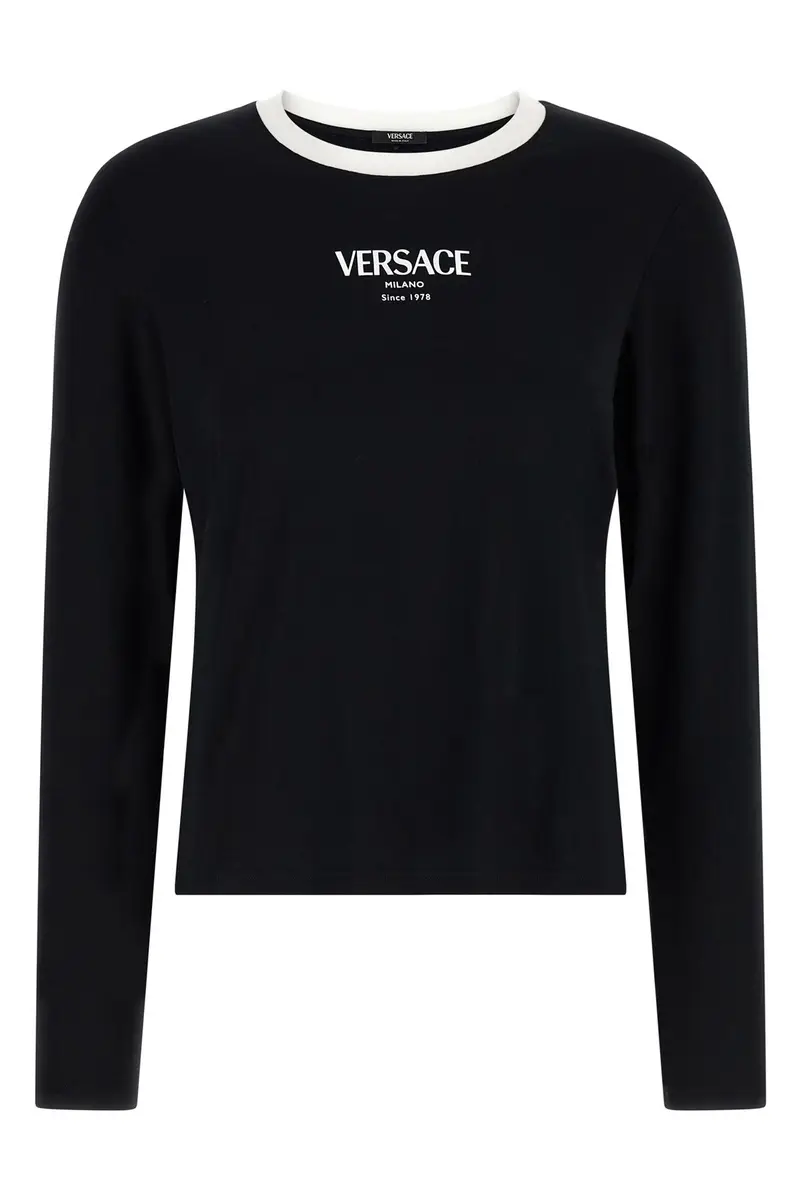 Versace T-shirt Nero 4116069