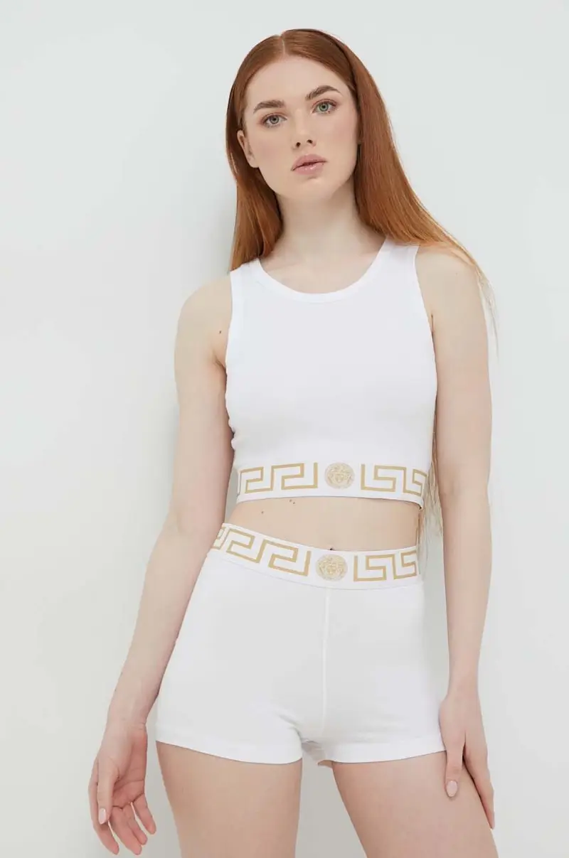 Versace Top Bianco 3576443 miniatura 3