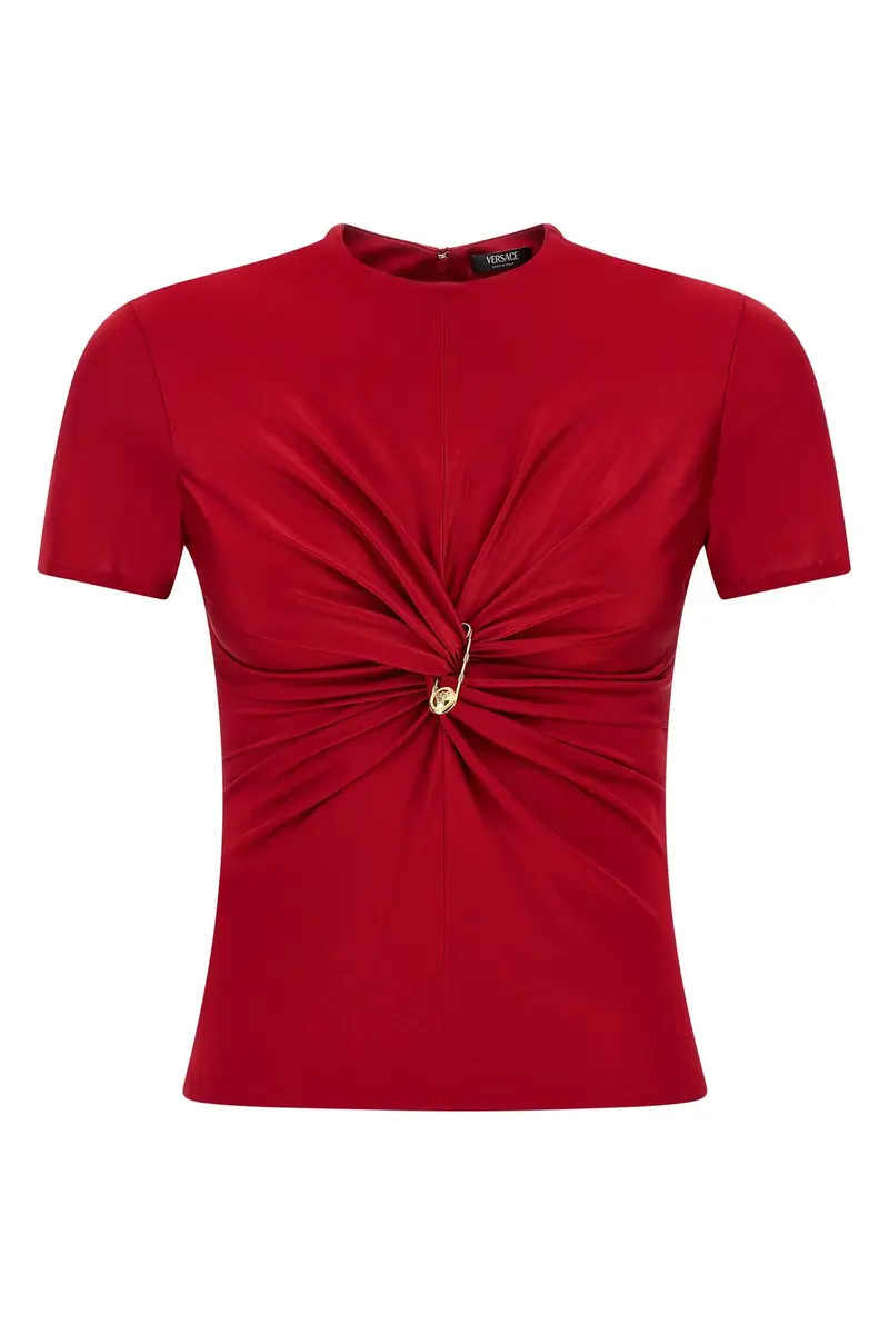 Top Safety Pin Rosso