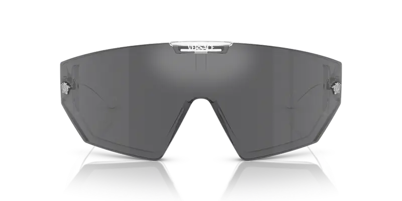 Versace Unisex VE4461 148/6V Occhiali da sole Iniettato Trasparente Blu Geometrica Normale miniatura 2